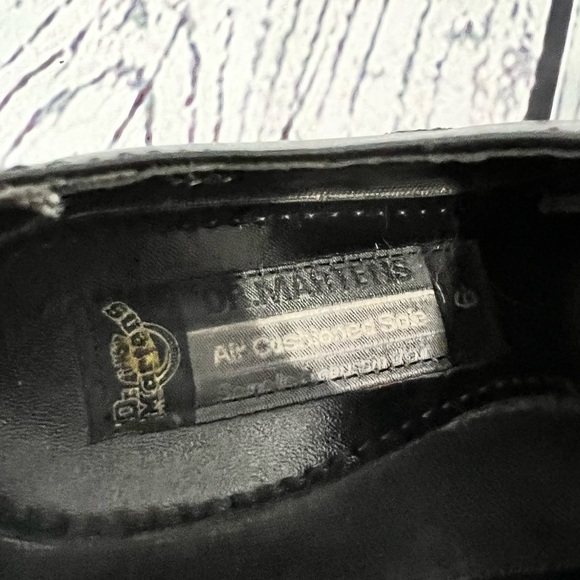 Dr. Martens black lace up shoes style 9264 stacked heel size 6 made in England - Picture 11 of 11